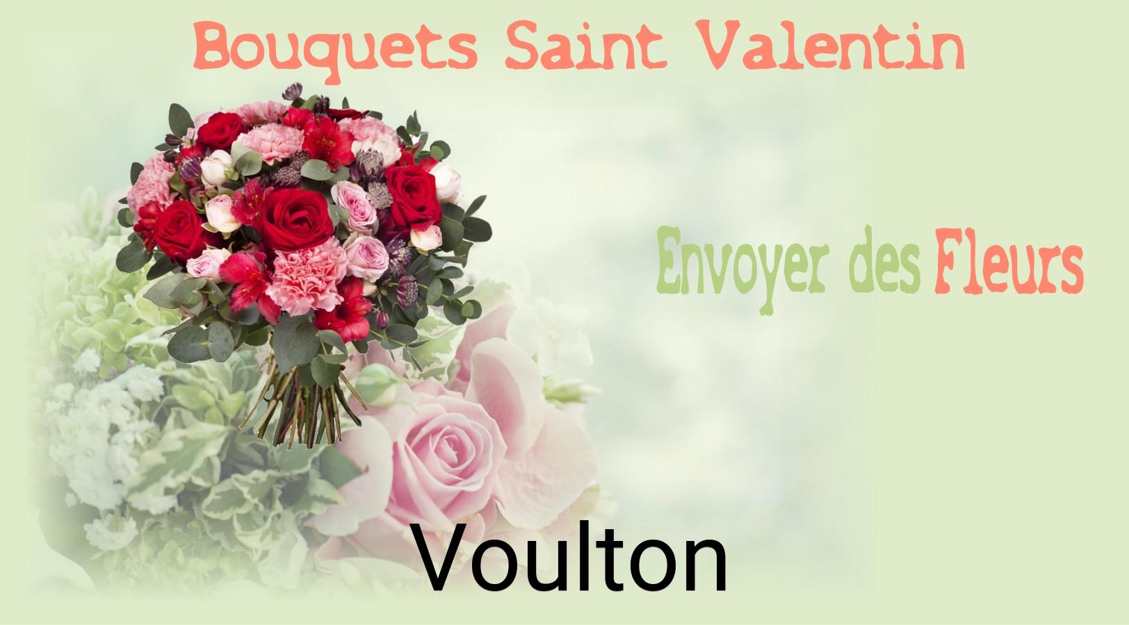Roses de Saint-Valentin livrées à Voulton